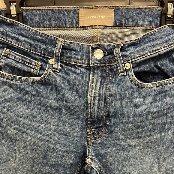 Everlane Ankle Mid Rise Jeans Size 25 - Picture 4 of 7